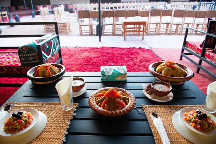 Agafay Desert Quad Biking, Camel Trek & Sunset Dinner Show from Marrakech