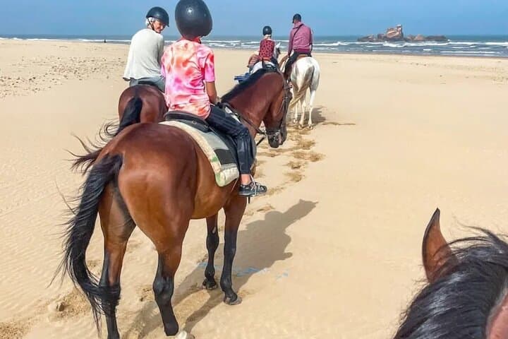 Horseback Riding on Casablanca Beach: Countryside to Coast Ride