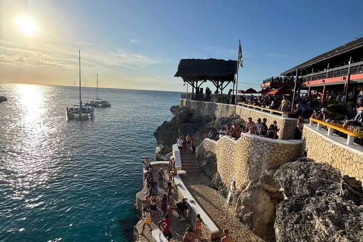 Negril Beach Party: Catamaran Snorkel and Rick's Cafe Sunset photo 4