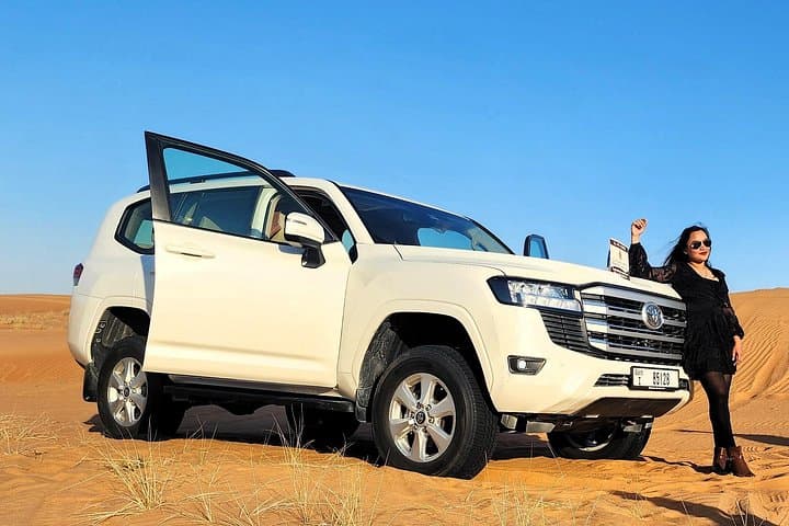 Dubai Red Dunes Desert Safari: Sunset Dune Bashing, Camel Rides & BBQ Veg Dinner photo 3