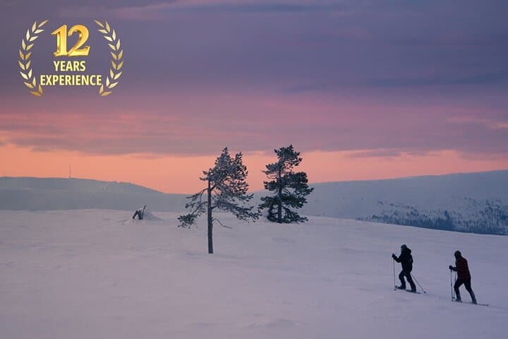 Snowshoeing Around Levi: Guided Arctic Wilderness Tour