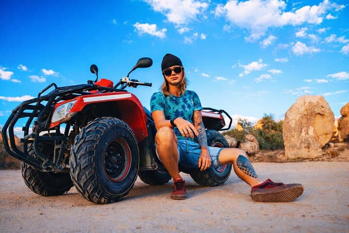 Sharm El-Sheikh Desert ATV Safari: Quad Biking, Camel Ride & Bedouin BBQ Experience photo 1