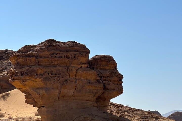 Guided AlUla Tour: Hegra, Old Town & Elephant Rock