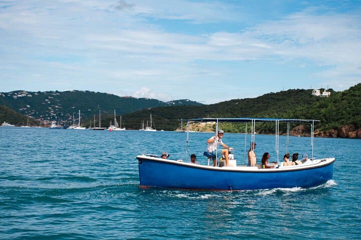 Taco Tug: St. Thomas Boat Tour to Honeymoon Beach & Lime Out photo 3