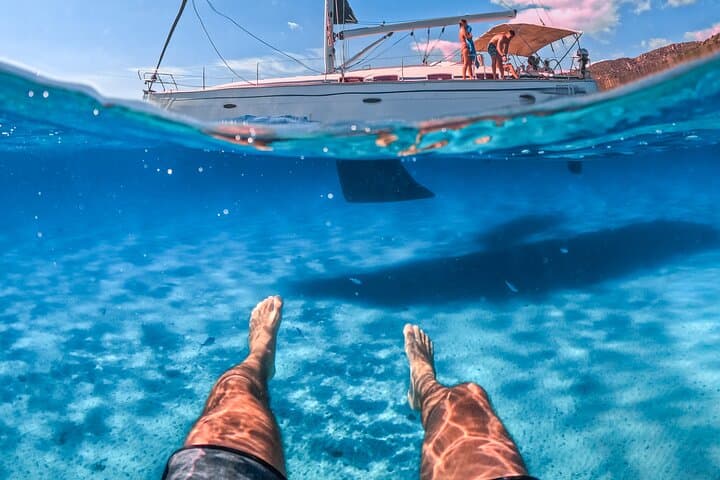 Sailing from Cagliari to Mari Pintau: Full-Day Lunch & Snorkel Cruise photo 2
