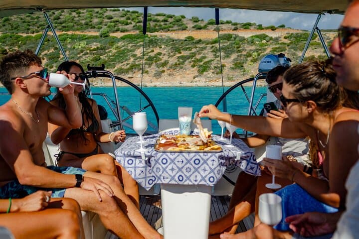 Sailing from Cagliari to Mari Pintau: Full-Day Lunch & Snorkel Cruise photo 4