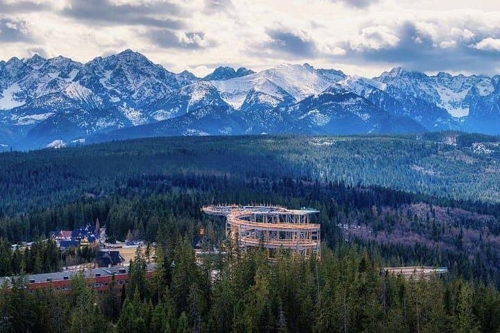 SkyWalk Poronin: Krakow Day Trip to Tatra Mountains Glass Terraces & Panoramic Views photo 1