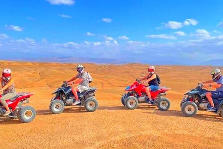 Agafay Desert Sunset: Quad Biking, Camel Ride & Dinner Show from Marrakech photo 2