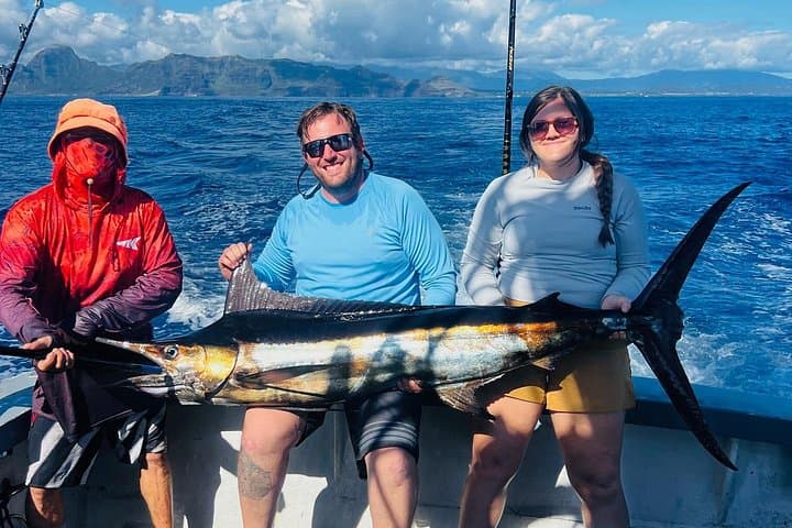 Kauai 4-Hour Bertram Big-Game Fishing Charter — Marlin, Tuna & Wahoo
