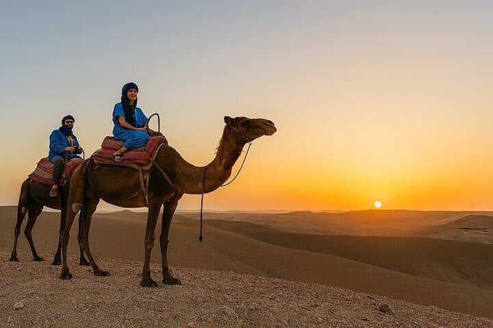 Agafay Desert Sunset: Camel Ride & Dinner Show from Marrakech photo 4
