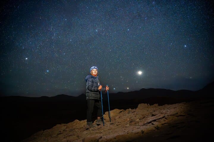 Night Trekking in the Salt Range: Moonlit Hike Near San Pedro de Atacama photo 4