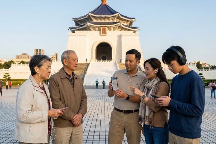 Taipei Self-Guided Audio Tour — Explore Temples, Museums & Parks at Your Own Pace