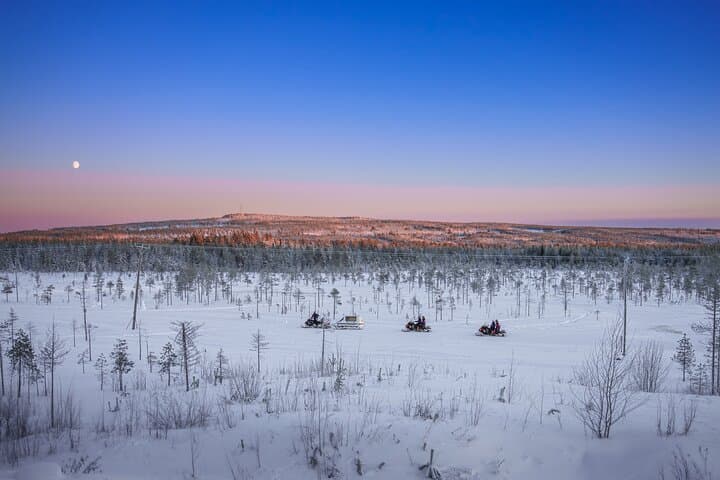 Family Snowmobile Safari in Rovaniemi: Heated Sledges & Arctic Forest Ride photo 2