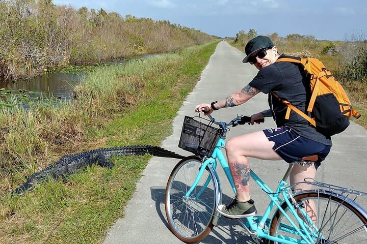 Everglades E‑Bike and Airboat Tour from Miami — Shark Valley Adventure photo 1