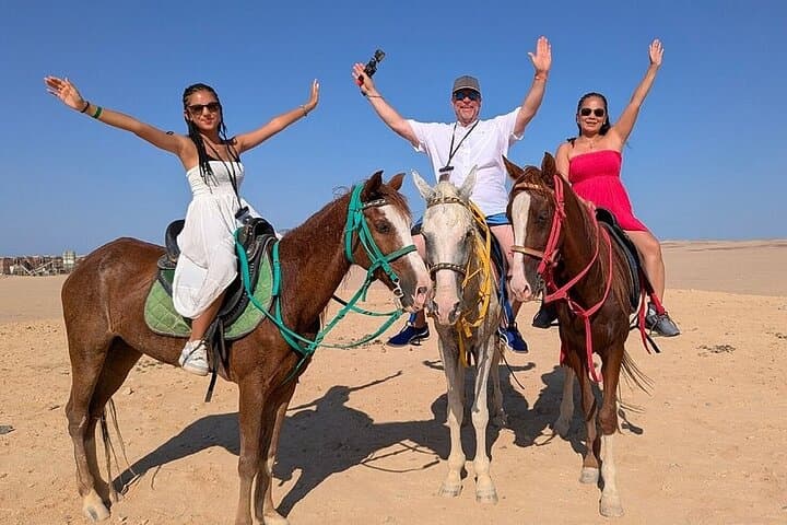 Horseback Riding in Sharm El Sheikh Desert: 1–2 Hour Guided Dune Ride with Transfers photo 4