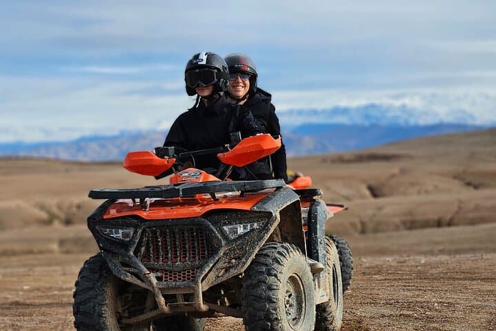 Agafay Desert Quad Ride & Camel Sunset Dinner from Marrakech
