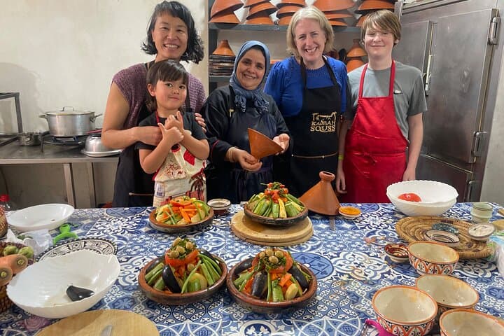 Hands-On Amazigh Cooking Class in Agadir: Learn Msemen, Tajin & Moroccan Tea photo 4