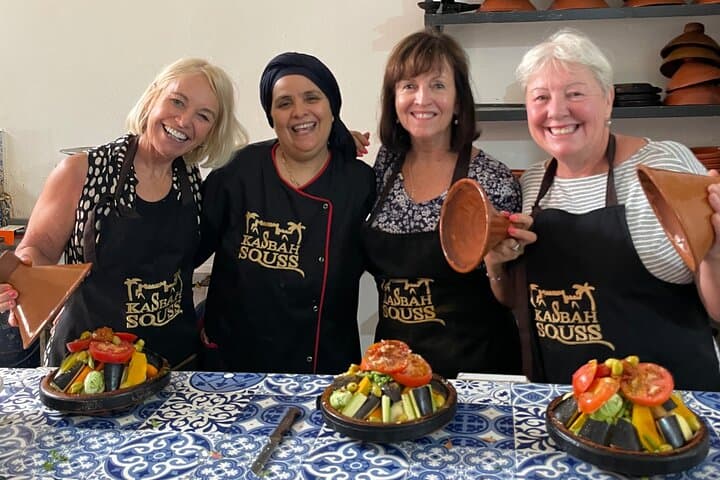 Hands-On Amazigh Cooking Class in Agadir: Learn Msemen, Tajin & Moroccan Tea photo 6