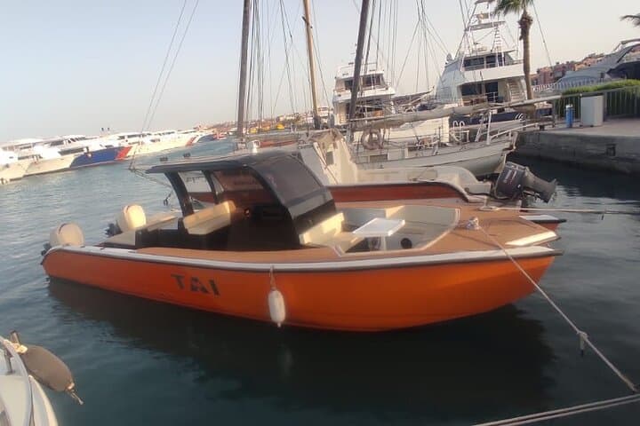 Private Hurghada Speedboat Tour: Dolphins, Snorkeling & Giftun Islands photo 4