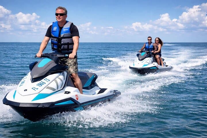 Private Couples Jet Ski Tour in Madeira Beach & Shell Key | Guided Jet Skiing & Snorkel photo 2