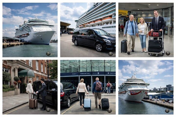Private Transfer to Southampton Cruise Port from Heathrow & London Stations