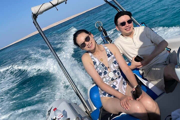 Private Hurghada Speedboat: Dolphin Watching & Snorkeling in the Red Sea photo 5