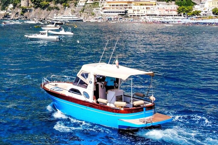 Full-Day Private Boat Tour from Positano to the Amalfi Coast: Swim, Grottos & Coastal Villages