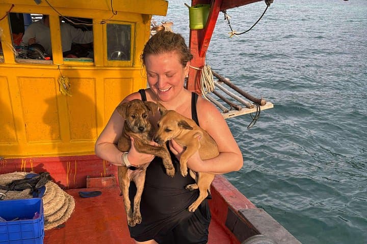 Private Phu Quoc Fishing Tour, Snorkel & Starfish Beach Seafood BBQ photo 4