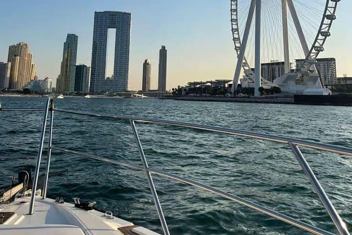 Dubai Private Yacht Charter: Marina Cruise to Bluewaters & Ain Dubai photo 4