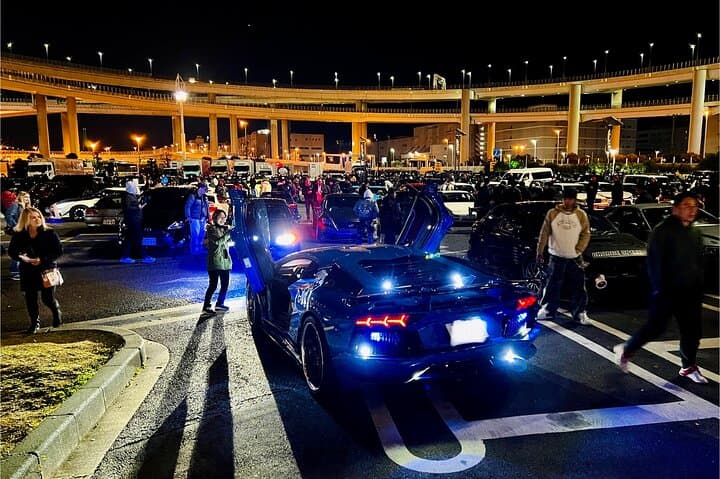 Tokyo Night Drive: Wangan Expressway Cruise & Daikoku PA Car Meet photo 1