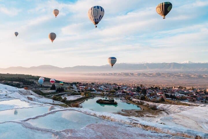 Pamukkale Hot Air Balloon Sunrise with Champagne and Flight Certificate photo 2