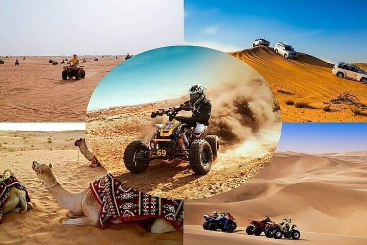 Doha Full-Day Desert Safari: Dune Bashing, Camel Rides & Inland Sea Experience