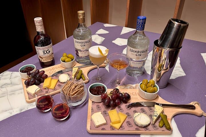 Sip & Savour: Edinburgh Gin Meets Mellis Cheese Tasting in Edinburgh