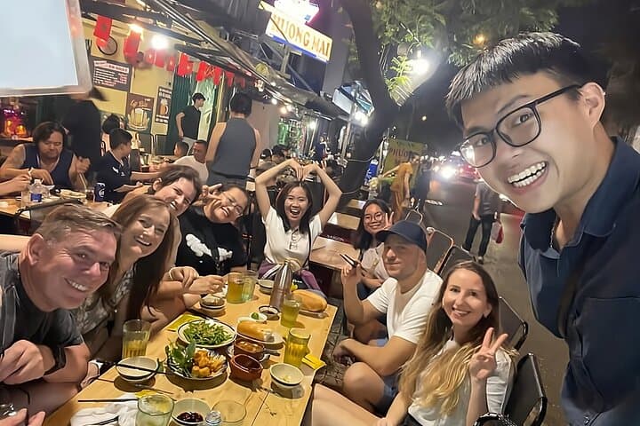 Saigon Night Food Scooter Tour — Local Eats & Vegan Options