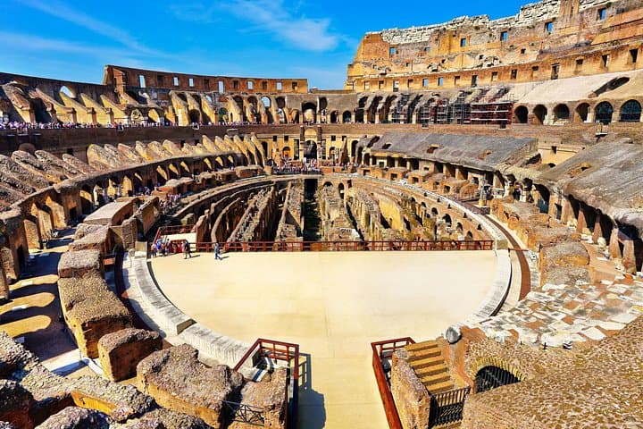 Colosseum VIP Arena Floor Access: AI Video Guide & 3D Map of the Roman Forum photo 1