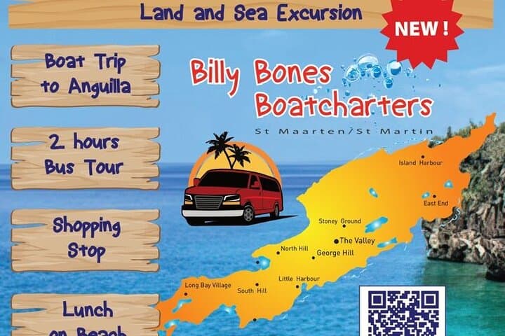 Anguilla Land and Sea Explorer: Day Trip from St. Maarten with Snorkeling & Beach Lunch photo 2