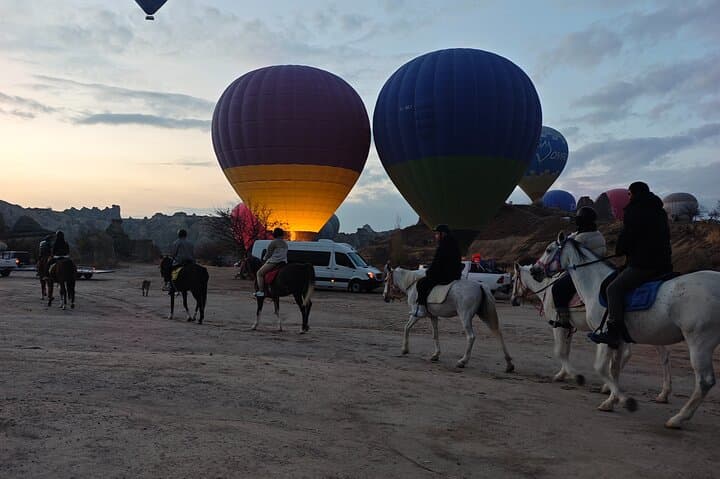 Cappadocia Sunrise Horseback Tour Through Rose, Red & Sword Valleys photo 2
