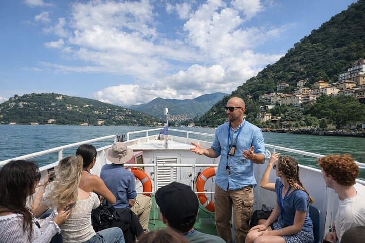 Lake Como & Lugano Day Trip From Milan: Scenic Train, Small-Group Boat Cruise