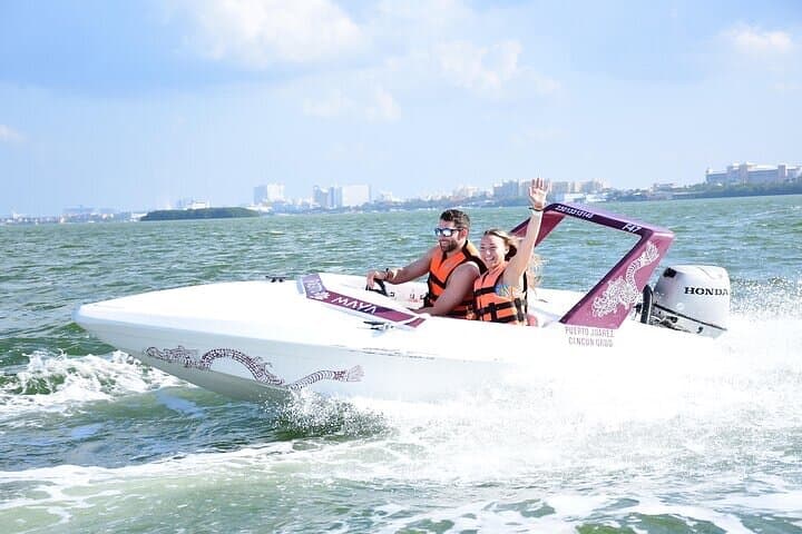Cancun Combo: ATV Jungle Adventure and Speedboat Snorkel