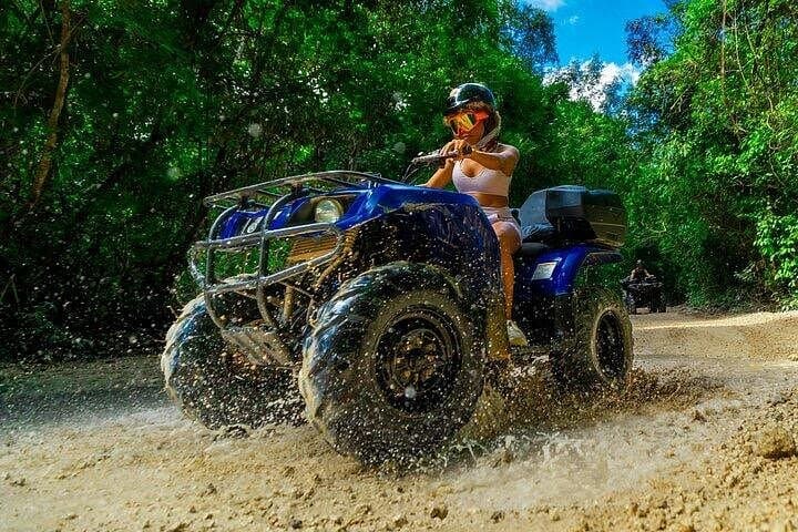 Cancun Ultimate 5-in-1 Adventure: Reef Snorkel, ATV, Zipline & Cenote Combo photo 2