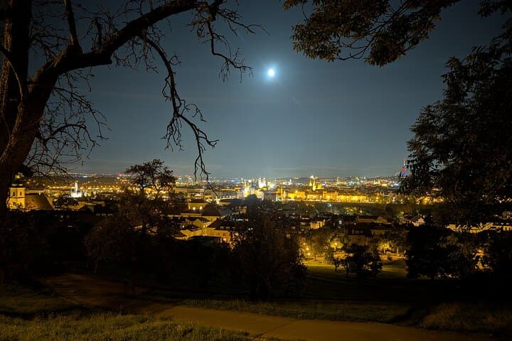 Prague by Night: Scenic Walk from Petřín Hill to Old Town Square