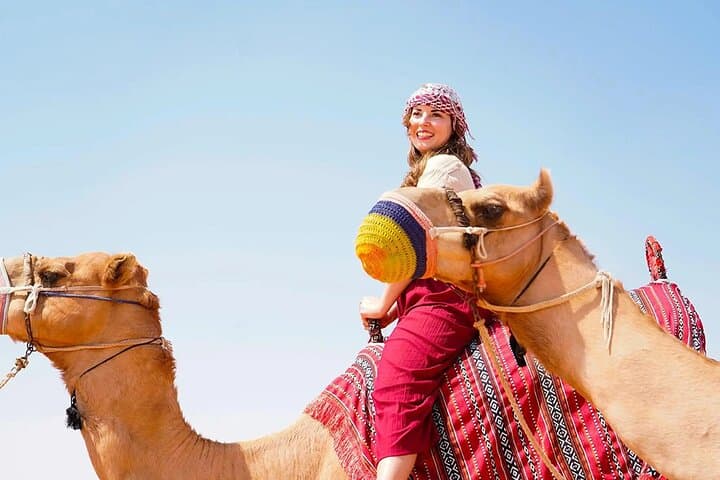 Dubai Desert Buggy Adventure: Dune Bashing, Sandboarding & Camel Ride photo 3