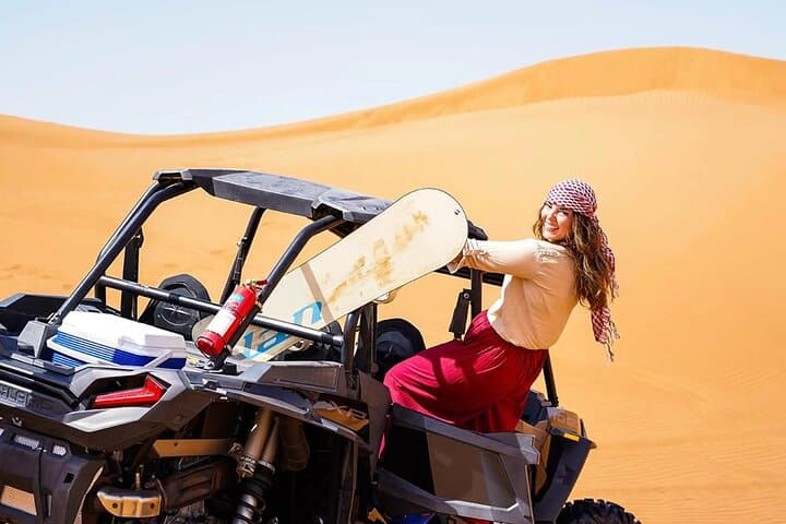 Dubai Desert Buggy Adventure: Dune Bashing, Sandboarding & Camel Ride photo 5