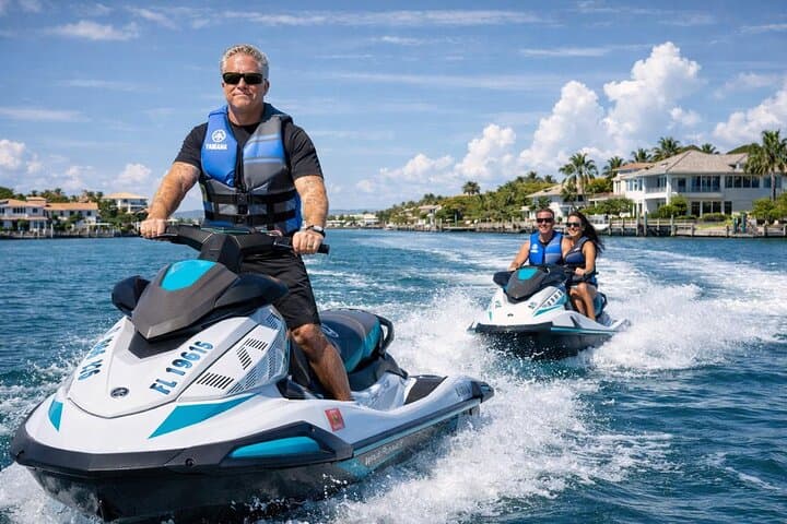 Private Couples Jet Ski Tour to Shell Key & John's Pass (4-Hour)