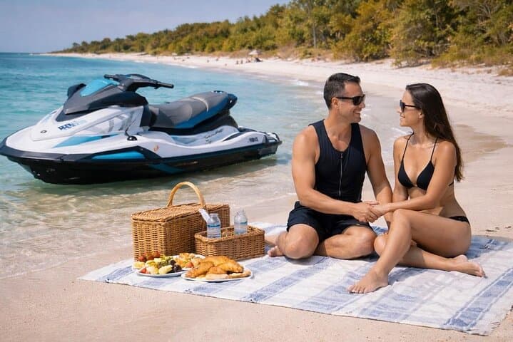 Private Couples Jet Ski Tour to Shell Key & John's Pass (4-Hour) photo 4