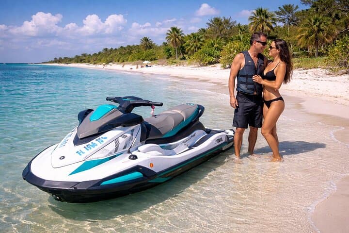 Private Couples Jet Ski Tour to Shell Key & John's Pass (4-Hour) photo 6