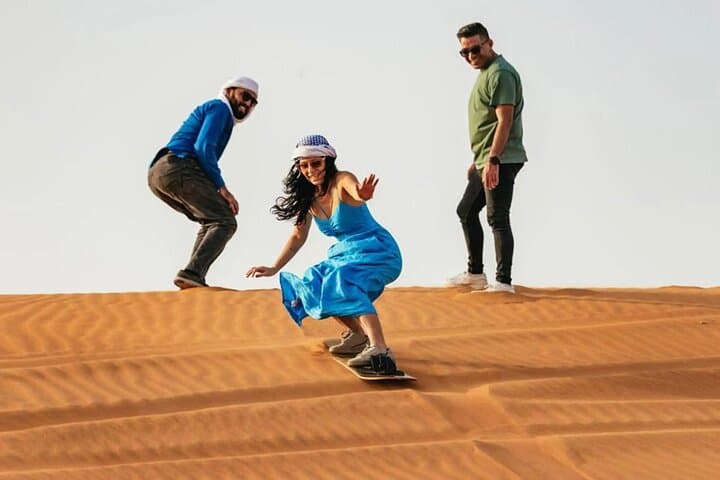Dubai Red Dunes Buggy Dune Bashing, Sandboarding, Camel Ride & Desert Show photo 6