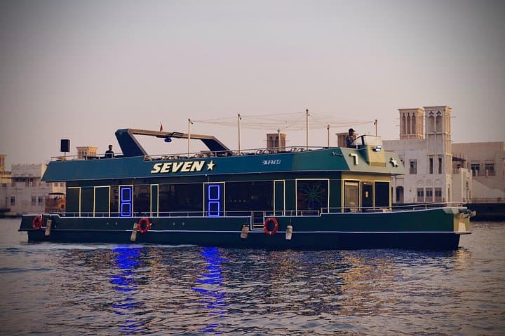 Evening Yacht Dinner Cruise on Dubai Creek — Luxury Buffet & Skyline Views photo 3