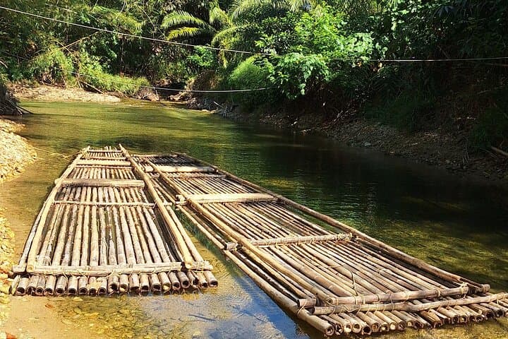 Khao Lak Bamboo Rafting, Turtle Conservation & Tha Sai Temple Half-Day Tour photo 2