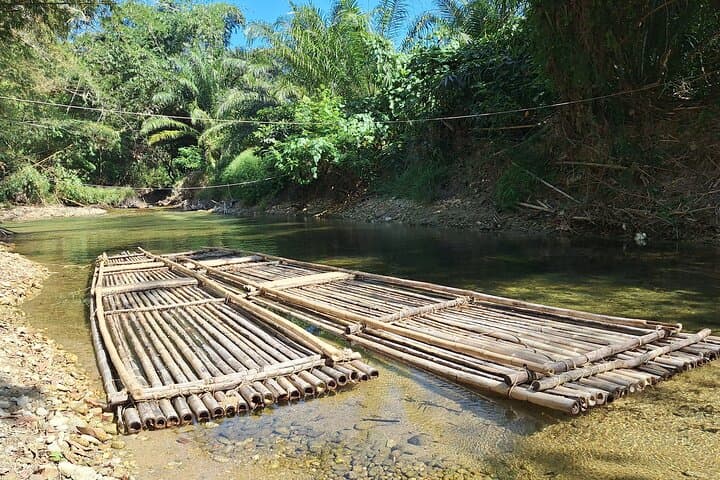 Khao Lak Bamboo Rafting, Turtle Conservation & Tha Sai Temple Half-Day Tour photo 4